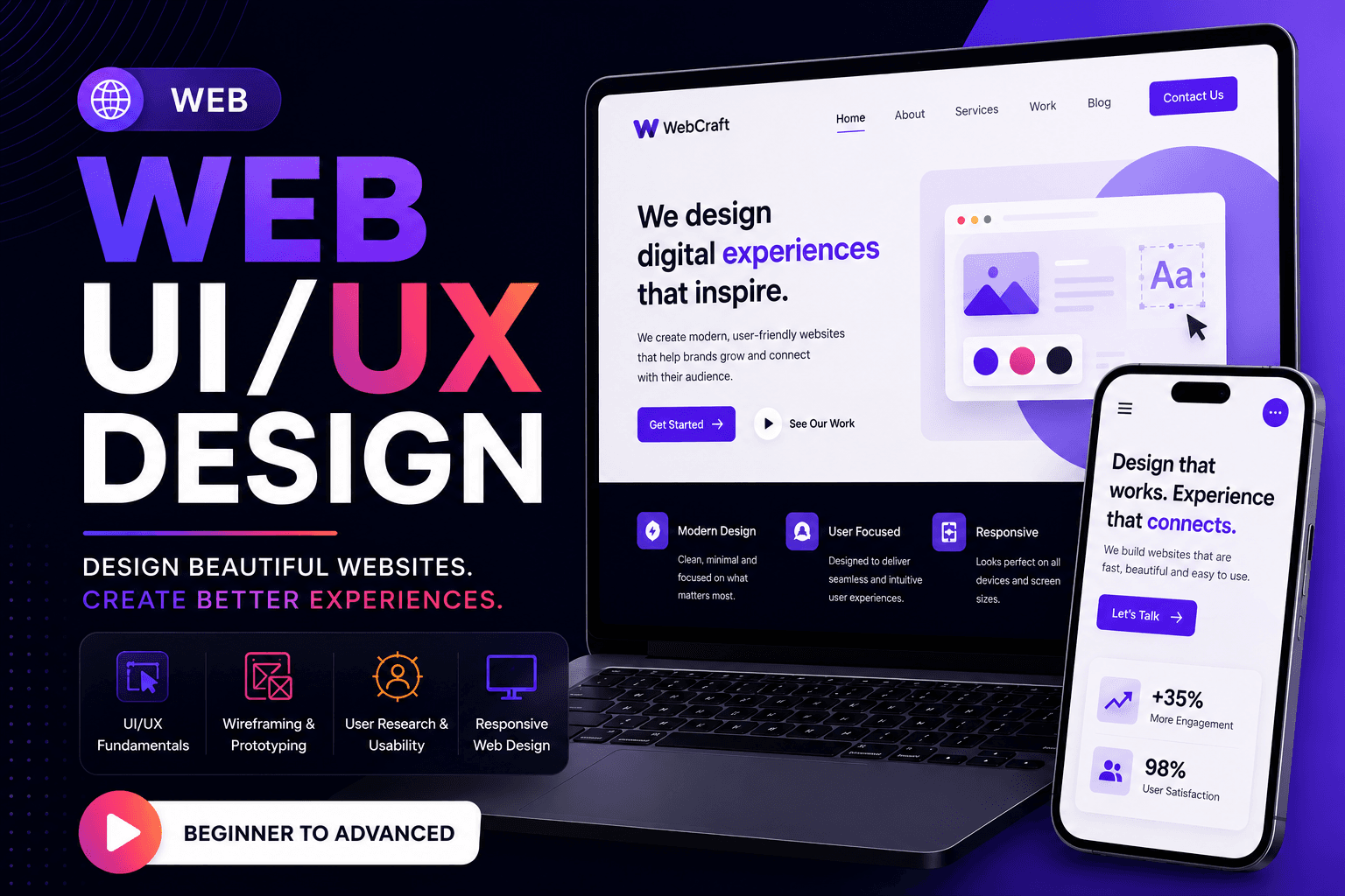 Web With Ui / Ux Design-course-image